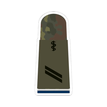 HA OS5 13 Obergefreiter SanOA San HMx R (Military Rank) STICKER Vinyl Kiss-Cut Decal 6 Inch White - The Sticker Space