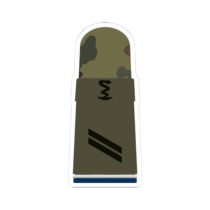 HA OS5 13 Obergefreiter SanOA San PH R (Germany) (Military Rank) STICKER Vinyl Kiss-Cut Decal 4 Inch White - The Sticker Space