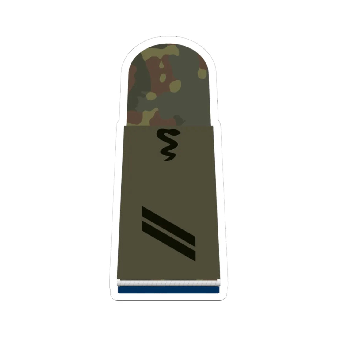 HA OS5 13 Obergefreiter SanOA San TMx R (Military Rank) STICKER Vinyl Kiss-Cut Decal 3 Inch White - The Sticker Space