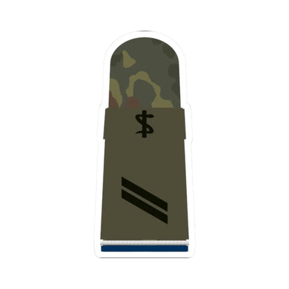 HA OS5 13 Obergefreiter SanOA San ZM R (Military Rank) STICKER Vinyl Kiss-Cut Decal 2 Inch White - The Sticker Space