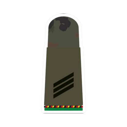 HA OS5 14 Hauptgefreiter d.R. PzGren L (Military Rank) STICKER Vinyl Kiss-Cut Decal 2 Inch White - The Sticker Space