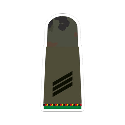 HA OS5 14 Hauptgefreiter d.R. PzGren L (Military Rank) STICKER Vinyl Kiss-Cut Decal 3 Inch White - The Sticker Space