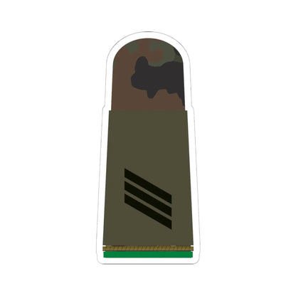 HA OS5 14 Hauptgefreiter FA PzGren R (Germany) (Military Rank) STICKER Vinyl Kiss-Cut Decal 6 Inch White - The Sticker Space