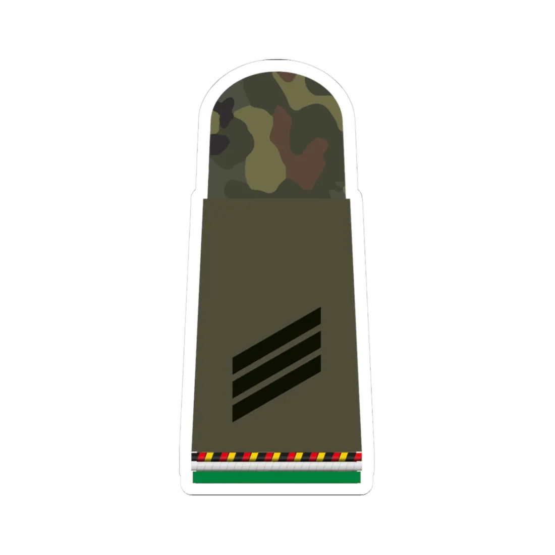 HA OS5 14 Hauptgefreiter ROA PzGren L (Military Rank) STICKER Vinyl Kiss-Cut Decal 3 Inch White - The Sticker Space