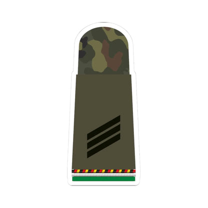 HA OS5 14 Hauptgefreiter ROA PzGren L (Military Rank) STICKER Vinyl Kiss-Cut Decal 3 Inch White - The Sticker Space