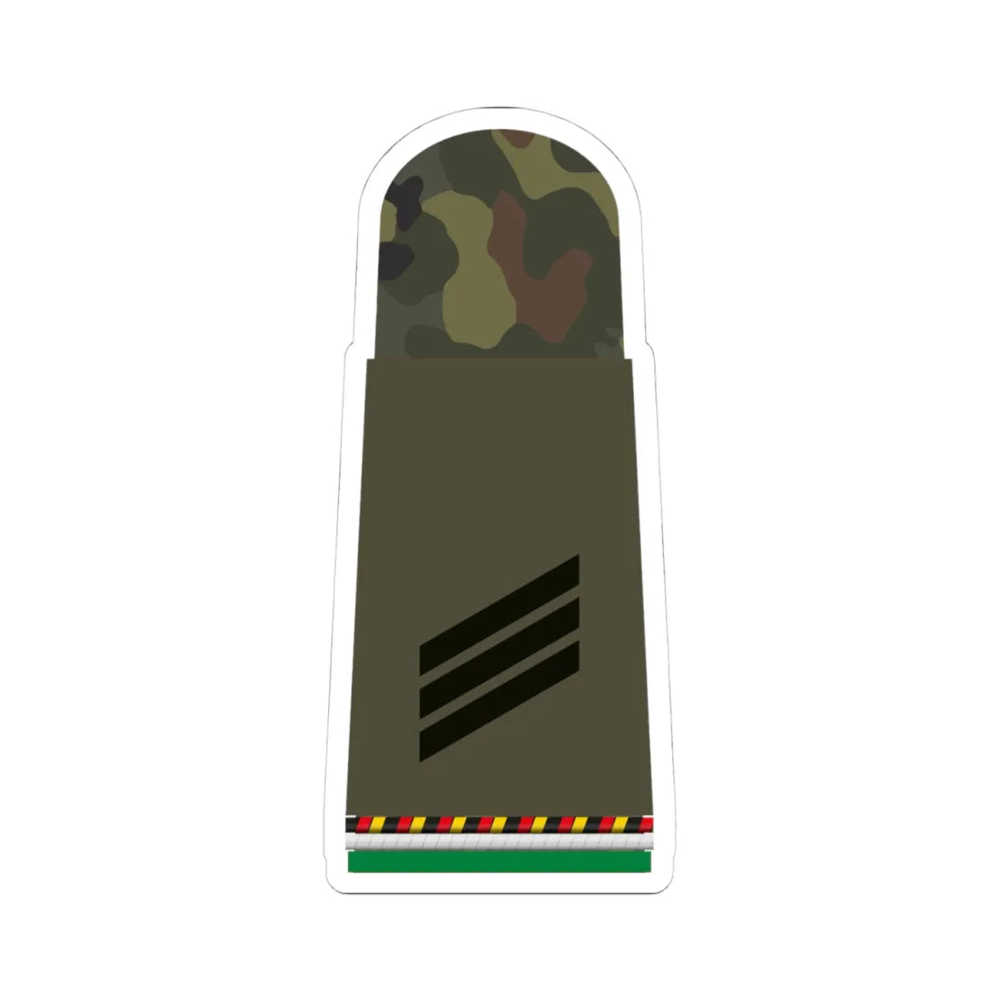 HA OS5 14 Hauptgefreiter ROA PzGren L (Military Rank) STICKER Vinyl Kiss-Cut Decal 4 Inch White - The Sticker Space