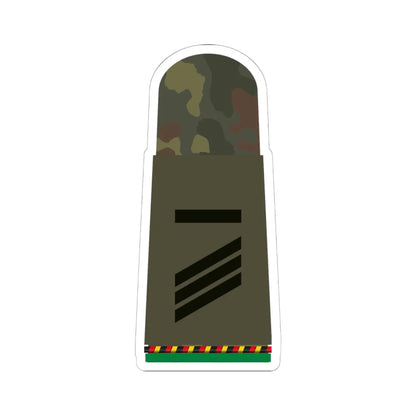 HA OS5 14 Hauptgefreiter RUA PzGren L (Military Rank) STICKER Vinyl Kiss-Cut Decal 6 Inch White - The Sticker Space