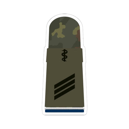 HA OS5 14 Hauptgefreiter SanOA San HM L (Germany) (Military Rank) STICKER Vinyl Kiss-Cut Decal 6 Inch White - The Sticker Space