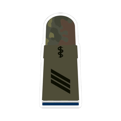HA OS5 14 Hauptgefreiter SanOA San HM R (Military Rank) STICKER Vinyl Kiss-Cut Decal 4 Inch White - The Sticker Space