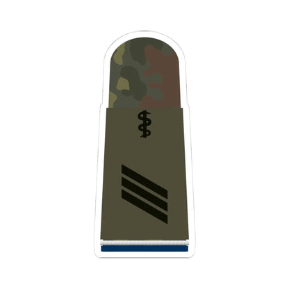 HA OS5 14 Hauptgefreiter SanOA San HMx R (Germany) (Military Rank) STICKER Vinyl Kiss-Cut Decal 4 Inch White - The Sticker Space