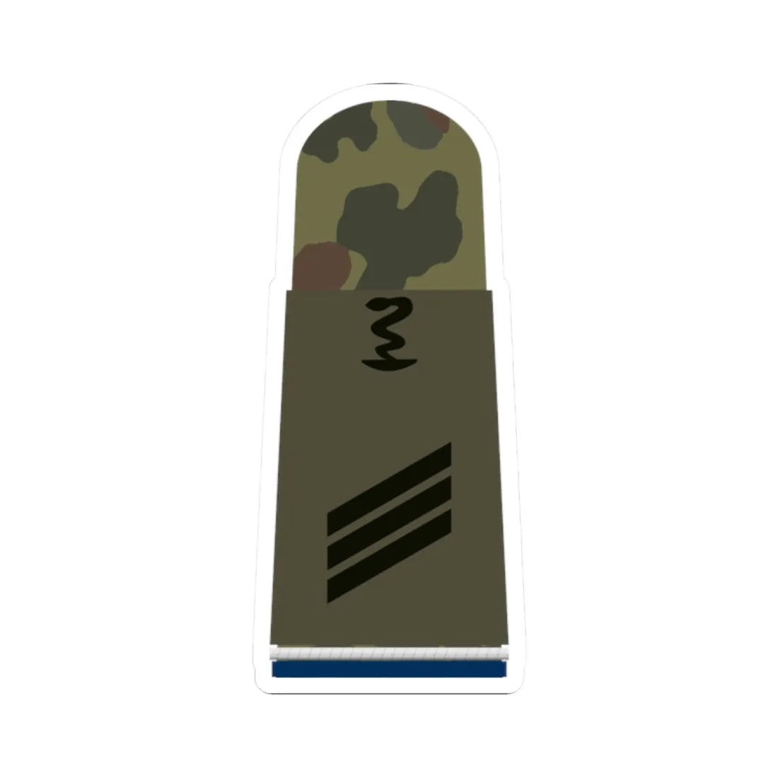 HA OS5 14 Hauptgefreiter SanOA San PHx L (Military Rank) STICKER Vinyl Kiss-Cut Decal 2 Inch White - The Sticker Space