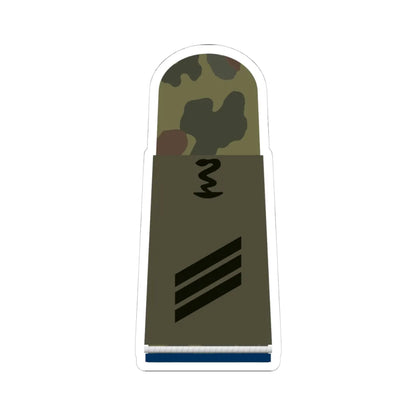 HA OS5 14 Hauptgefreiter SanOA San PHx L (Military Rank) STICKER Vinyl Kiss-Cut Decal 4 Inch White - The Sticker Space