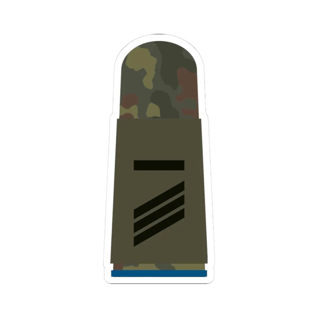 HA OS5 14 Hauptgefreiter UA HLog L (Germany) (Military Rank) STICKER Vinyl Kiss-Cut Decal 3 Inch White - The Sticker Space