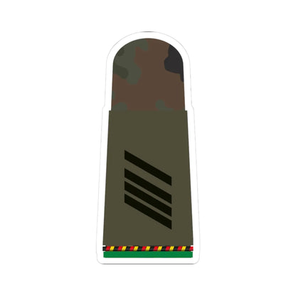 HA OS5 15 Stabsgefreiter d.R. PzGren R (Military Rank) STICKER Vinyl Kiss-Cut Decal 3 Inch White - The Sticker Space