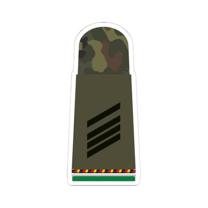 HA OS5 15 Stabsgefreiter ROA PzGren L (Germany) (Military Rank) STICKER Vinyl Kiss-Cut Decal 6 Inch White - The Sticker Space