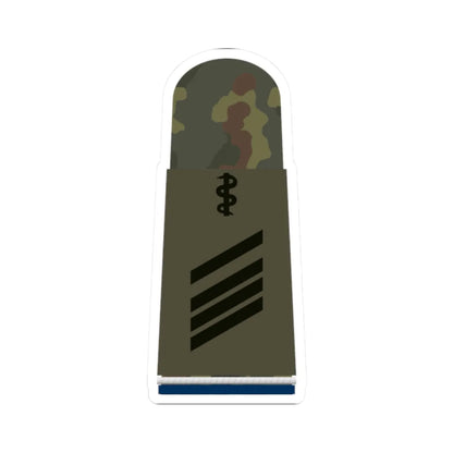HA OS5 15 Stabsgefreiter SanOA San HMx L (Military Rank) STICKER Vinyl Kiss-Cut Decal 2 Inch White - The Sticker Space
