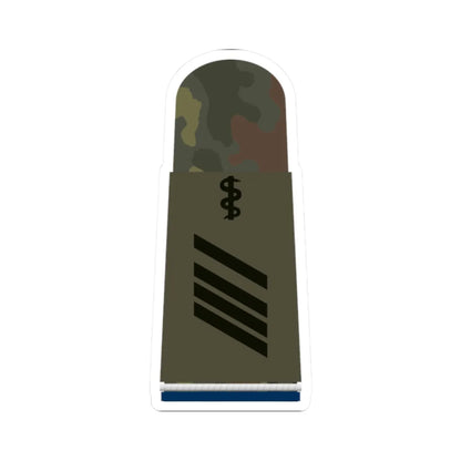 HA OS5 15 Stabsgefreiter SanOA San HMx R (Military Rank) STICKER Vinyl Kiss-Cut Decal 2 Inch White - The Sticker Space