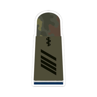 HA OS5 15 Stabsgefreiter SanOA San HMx R (Military Rank) STICKER Vinyl Kiss-Cut Decal 6 Inch White - The Sticker Space