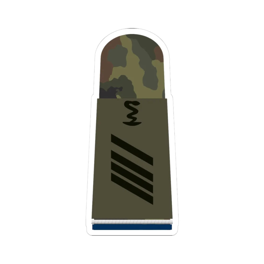 HA OS5 15 Stabsgefreiter SanOA San PHx R (Military Rank) STICKER Vinyl Kiss-Cut Decal 3 Inch White - The Sticker Space
