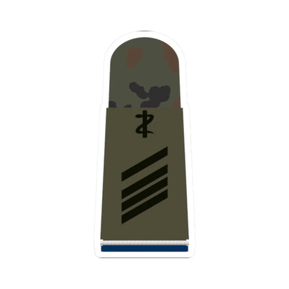 HA OS5 15 Stabsgefreiter SanOA San ZMx L (Germany) (Military Rank) STICKER Vinyl Kiss-Cut Decal 2 Inch White - The Sticker Space