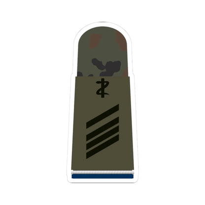 HA OS5 15 Stabsgefreiter SanOA San ZMx L (Germany) (Military Rank) STICKER Vinyl Kiss-Cut Decal 3 Inch White - The Sticker Space