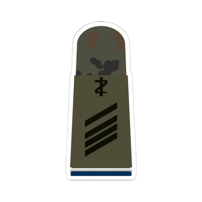 HA OS5 15 Stabsgefreiter SanOA San ZMx L (Germany) (Military Rank) STICKER Vinyl Kiss-Cut Decal 6 Inch White - The Sticker Space