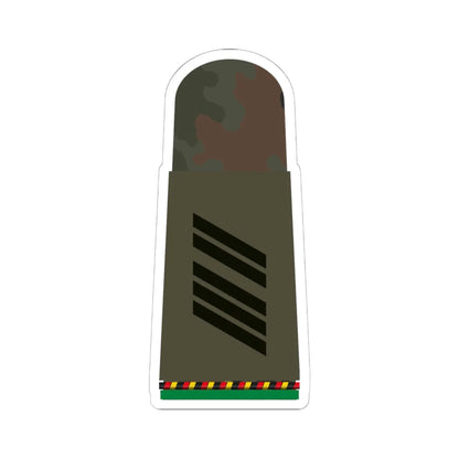 HA OS5 16 Oberstabsgefreiter d.R. PzGren R (Military Rank) STICKER Vinyl Kiss-Cut Decal 6 Inch White - The Sticker Space