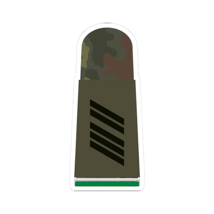 HA OS5 16 Oberstabsgefreiter OA PzGren R (Germany) (Military Rank) STICKER Vinyl Kiss-Cut Decal 3 Inch White - The Sticker Space