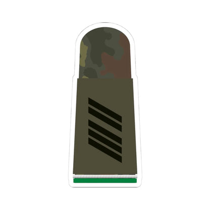 HA OS5 16 Oberstabsgefreiter OA PzGren R (Germany) (Military Rank) STICKER Vinyl Kiss-Cut Decal 4 Inch White - The Sticker Space