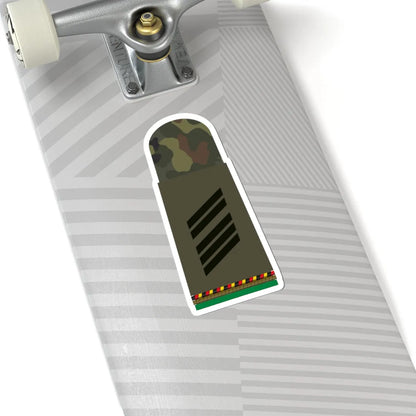 HA OS5 16 Oberstabsgefreiter RFA PzGren L (Military Rank) STICKER Vinyl Kiss-Cut Decal - The Sticker Space