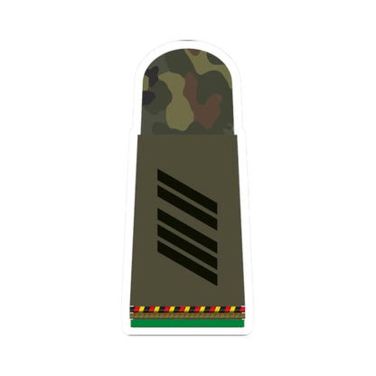 HA OS5 16 Oberstabsgefreiter RFA PzGren R (Military Rank) STICKER Vinyl Kiss-Cut Decal 2 Inch White - The Sticker Space