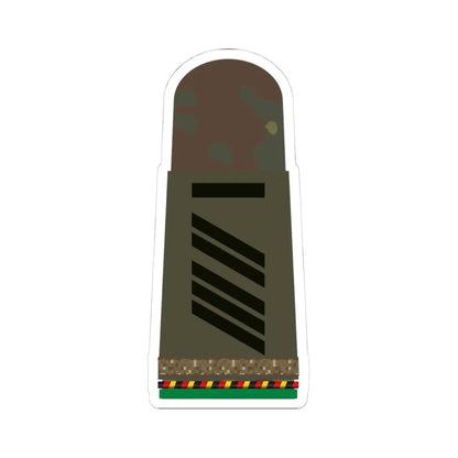 HA OS5 16 Oberstabsgefreiter RUA mbL PzGren R (Military Rank) STICKER Vinyl Kiss-Cut Decal 4 Inch White - The Sticker Space