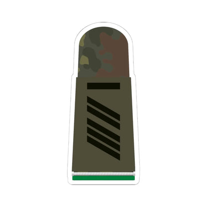 HA OS5 16 Oberstabsgefreiter RUA PzGren R (Military Rank) STICKER Vinyl Kiss-Cut Decal 6 Inch White - The Sticker Space