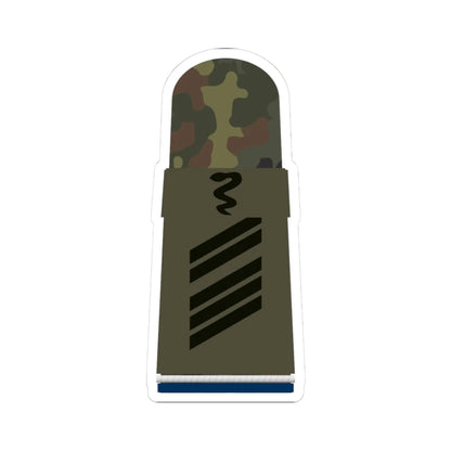 HA OS5 16 Oberstabsgefreiter SanOA San TM L (Military Rank) STICKER Vinyl Kiss-Cut Decal 3 Inch White - The Sticker Space