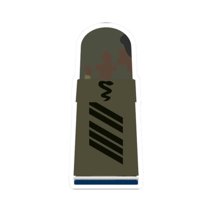 HA OS5 16 Oberstabsgefreiter SanOA San TM R (Military Rank) STICKER Vinyl Kiss-Cut Decal 2 Inch White - The Sticker Space