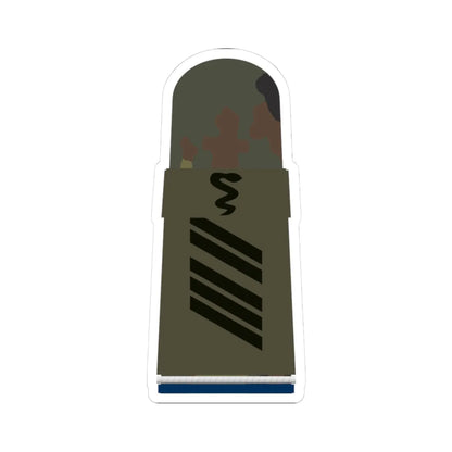 HA OS5 16 Oberstabsgefreiter SanOA San TM R (Military Rank) STICKER Vinyl Kiss-Cut Decal 3 Inch White - The Sticker Space