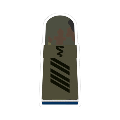 HA OS5 16 Oberstabsgefreiter SanOA San TM R (Military Rank) STICKER Vinyl Kiss-Cut Decal 4 Inch White - The Sticker Space