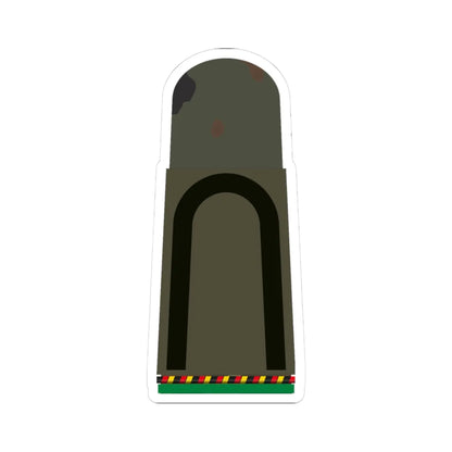 HA OS5 21 Unteroffizier d.R. PzGren (Military Rank) STICKER Vinyl Kiss-Cut Decal 3 Inch White - The Sticker Space