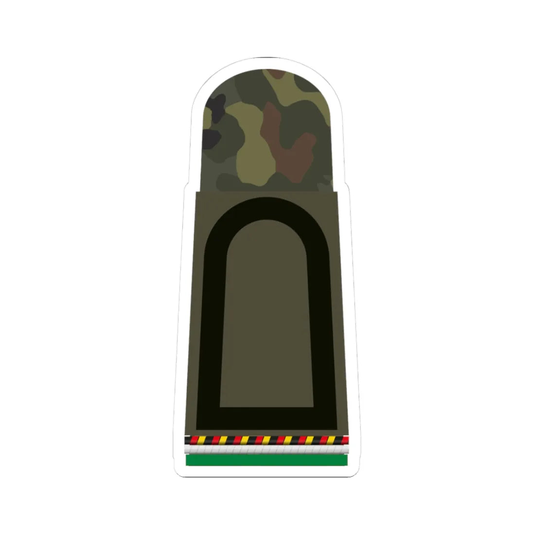 HA OS5 22 Stabsunteroffizier ROA PzGren (Military Rank) STICKER Vinyl Kiss-Cut Decal 3 Inch White - The Sticker Space