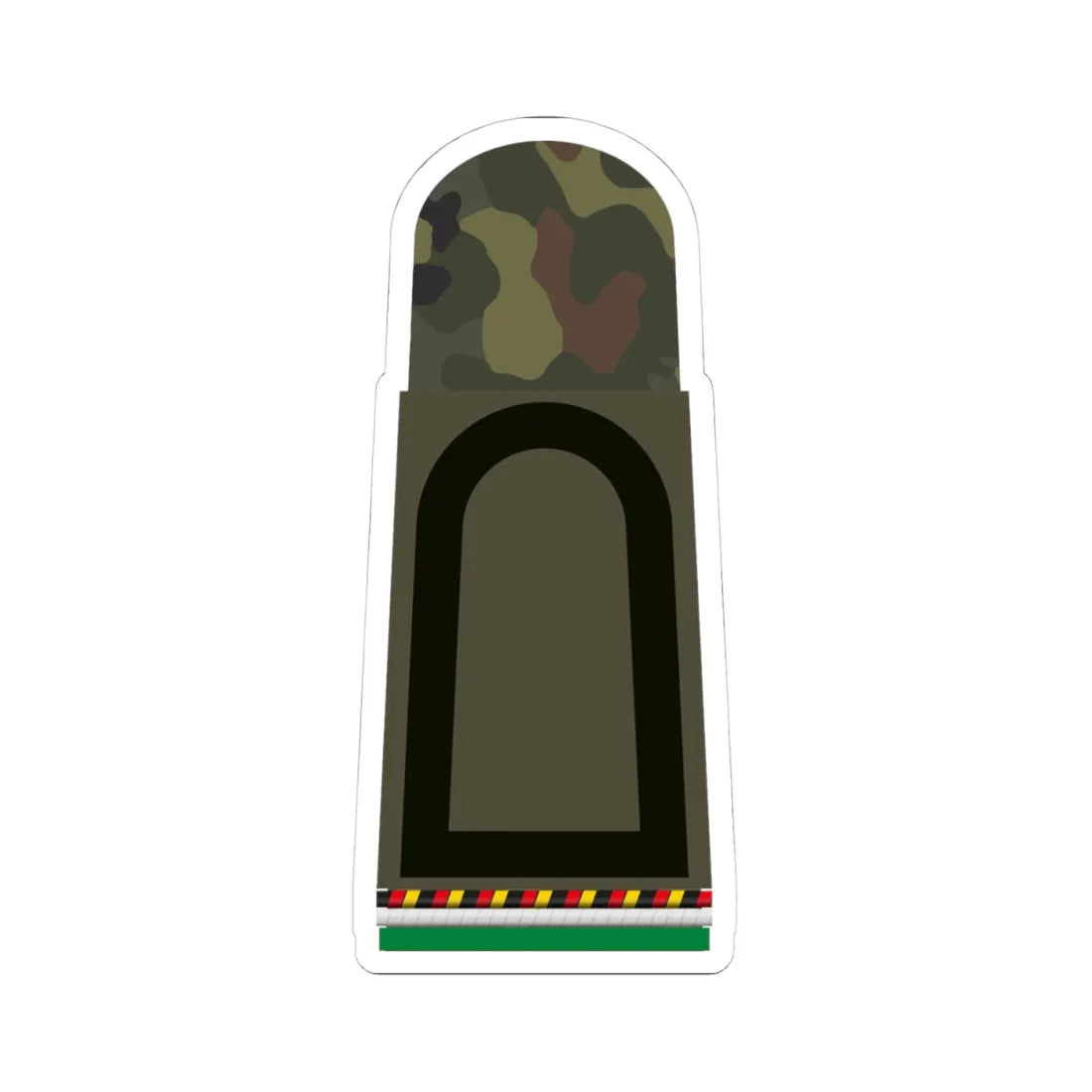 HA OS5 22 Stabsunteroffizier ROA PzGren (Military Rank) STICKER Vinyl Kiss-Cut Decal 4 Inch White - The Sticker Space