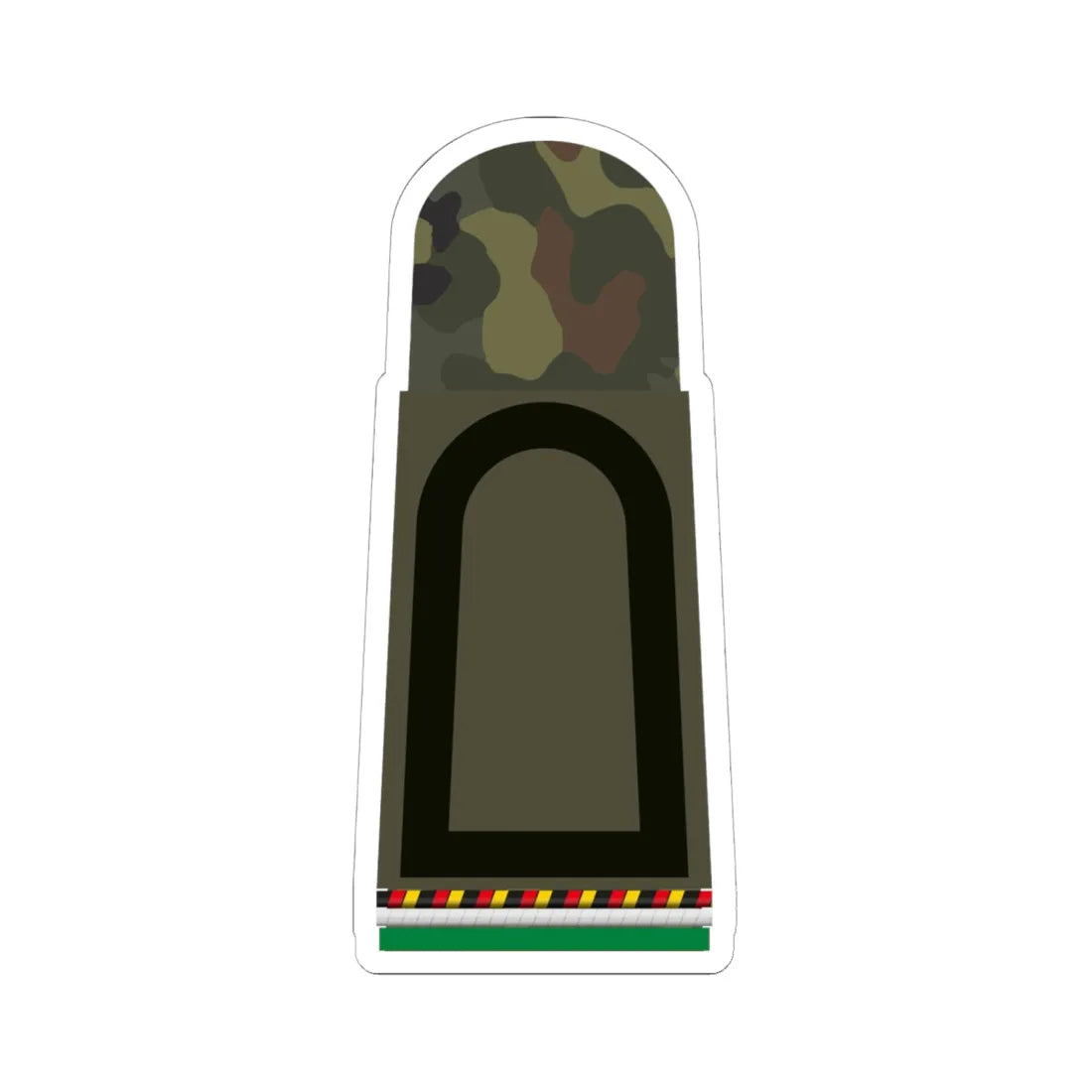 HA OS5 22 Stabsunteroffizier ROA PzGren (Military Rank) STICKER Vinyl Kiss-Cut Decal 6 Inch White - The Sticker Space