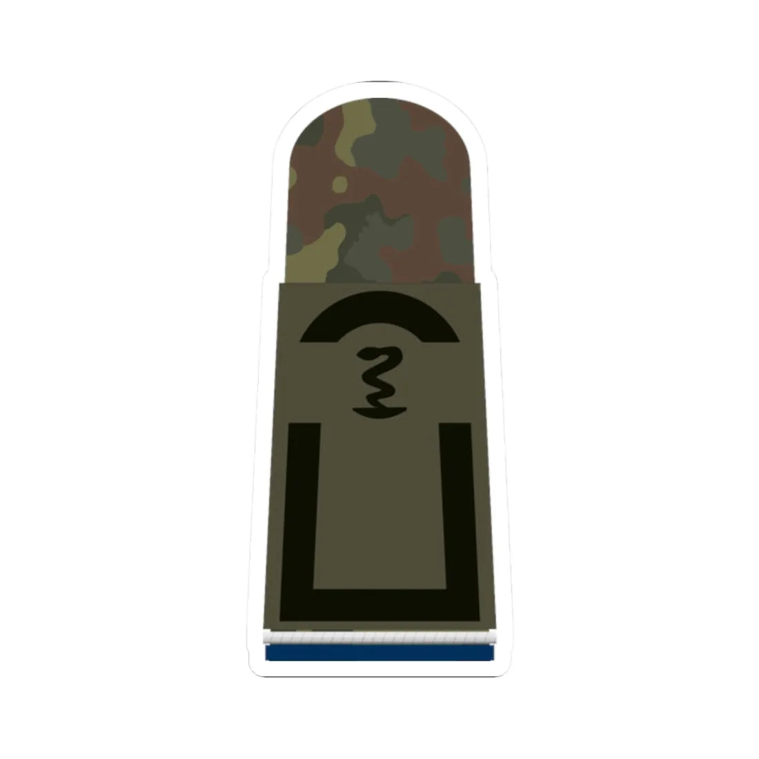 HA OS5 22 Stabsunteroffizier SanOA San PH L (Military Rank) STICKER Vinyl Kiss-Cut Decal 2 Inch White - The Sticker Space