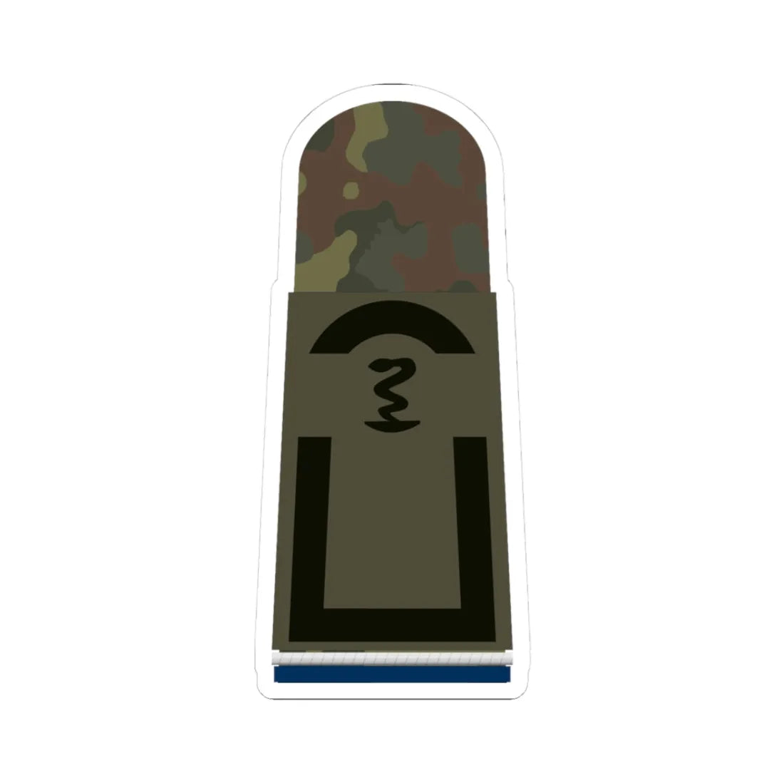 HA OS5 22 Stabsunteroffizier SanOA San PH L (Military Rank) STICKER Vinyl Kiss-Cut Decal 3 Inch White - The Sticker Space