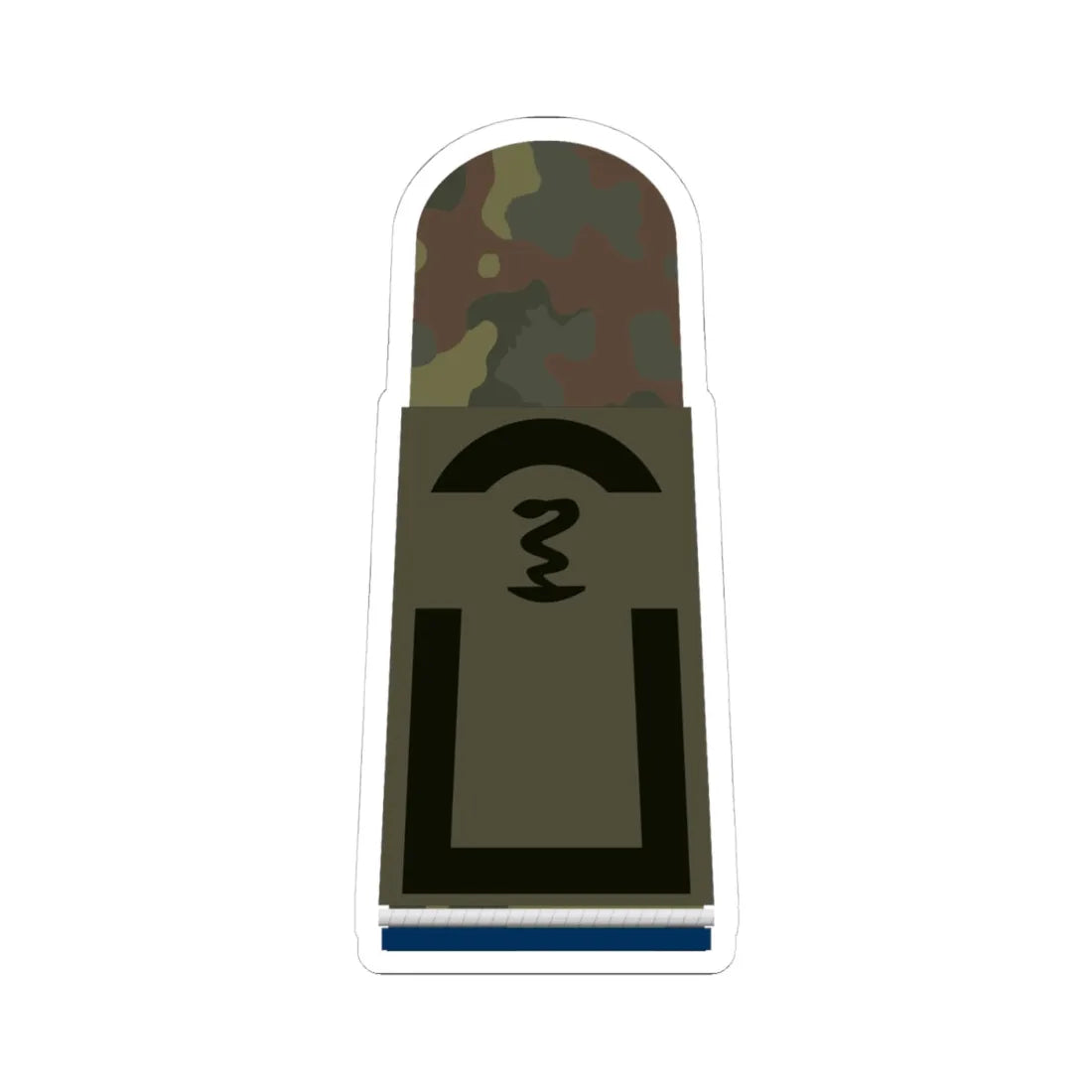 HA OS5 22 Stabsunteroffizier SanOA San PH L (Military Rank) STICKER Vinyl Kiss-Cut Decal 4 Inch White - The Sticker Space