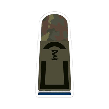 HA OS5 22 Stabsunteroffizier SanOA San PH L (Military Rank) STICKER Vinyl Kiss-Cut Decal 4 Inch White - The Sticker Space