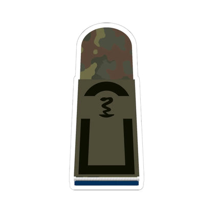 HA OS5 22 Stabsunteroffizier SanOA San PH L (Military Rank) STICKER Vinyl Kiss-Cut Decal 6 Inch White - The Sticker Space