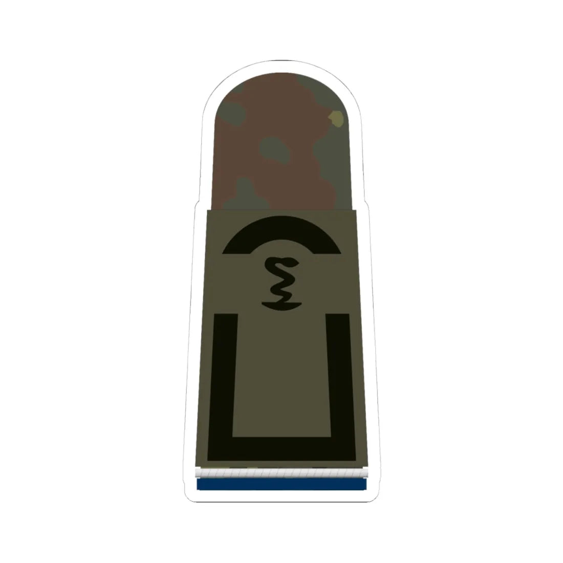 HA OS5 22 Stabsunteroffizier SanOA San PH R (Germany) (Military Rank) STICKER Vinyl Kiss-Cut Decal 4 Inch White - The Sticker Space