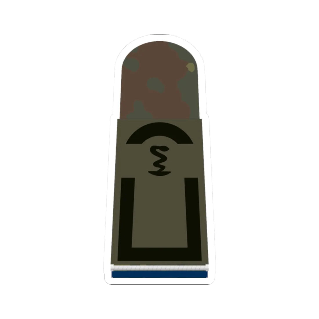HA OS5 22 Stabsunteroffizier SanOA San PH R (Military Rank) STICKER Vinyl Kiss-Cut Decal 2 Inch White - The Sticker Space