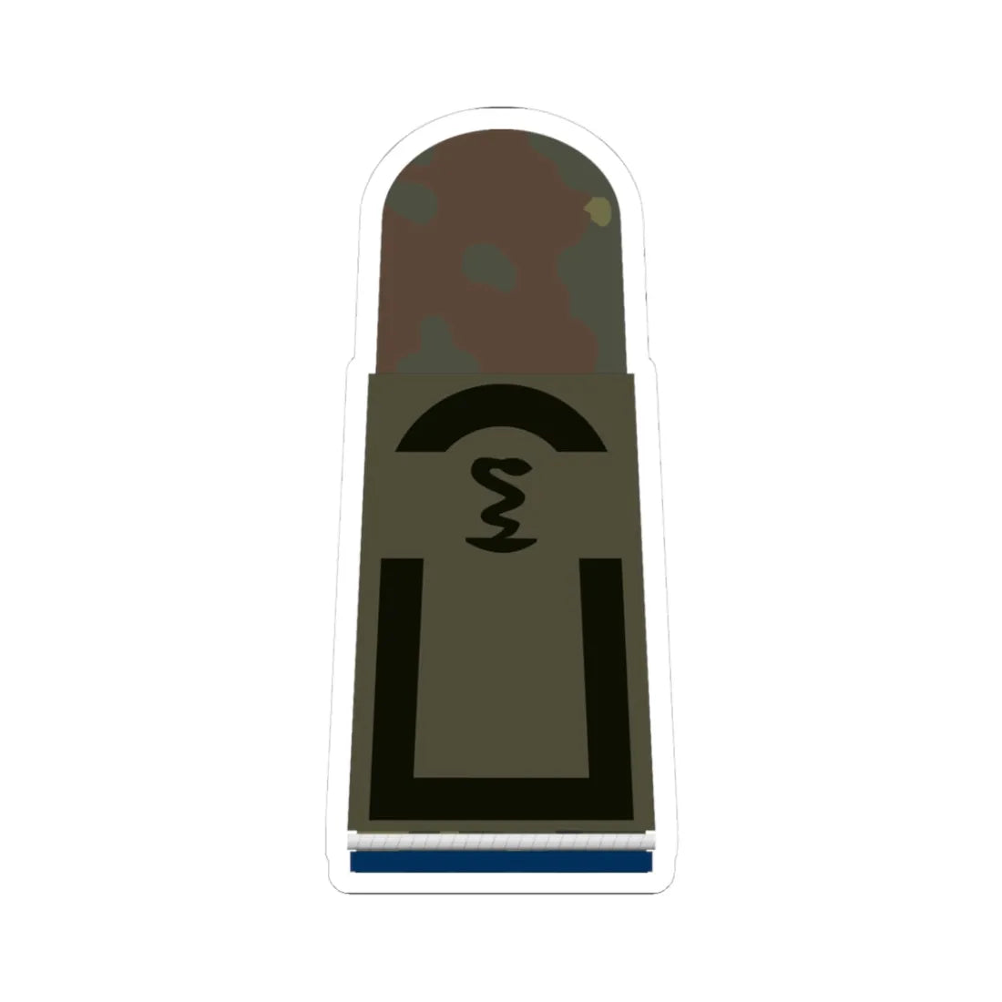 HA OS5 22 Stabsunteroffizier SanOA San PH R (Military Rank) STICKER Vinyl Kiss-Cut Decal 3 Inch White - The Sticker Space