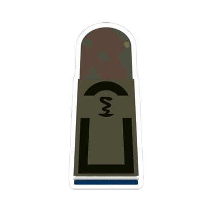 HA OS5 22 Stabsunteroffizier SanOA San PH R (Military Rank) STICKER Vinyl Kiss-Cut Decal 4 Inch White - The Sticker Space